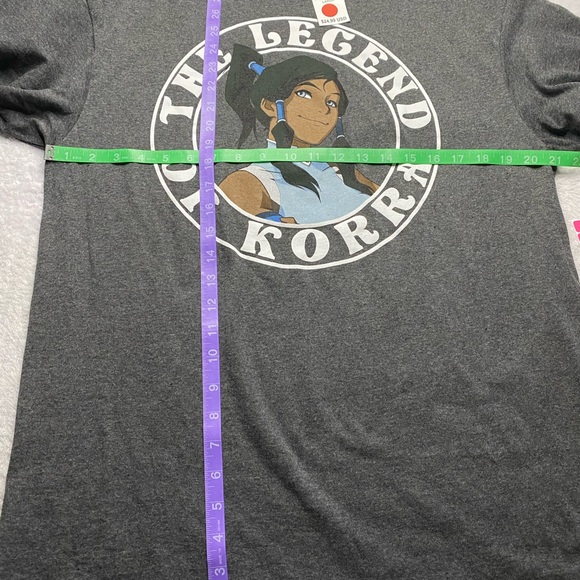 The Legend Of Korra Nickelodeon T-Shirt Men’s Sz L Gray Graphic Tee NWT $24.99 - Picture 6 of 6